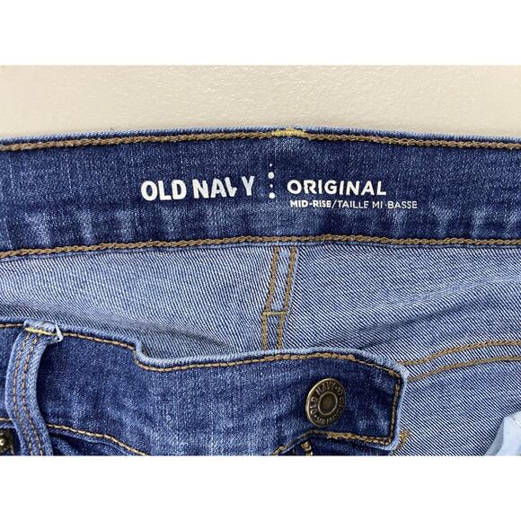 Old Navy Jeans Womens 10 Short Blue Diva Bootcut Original Mid Rise 10P 32x30 - Picture 10 of 13